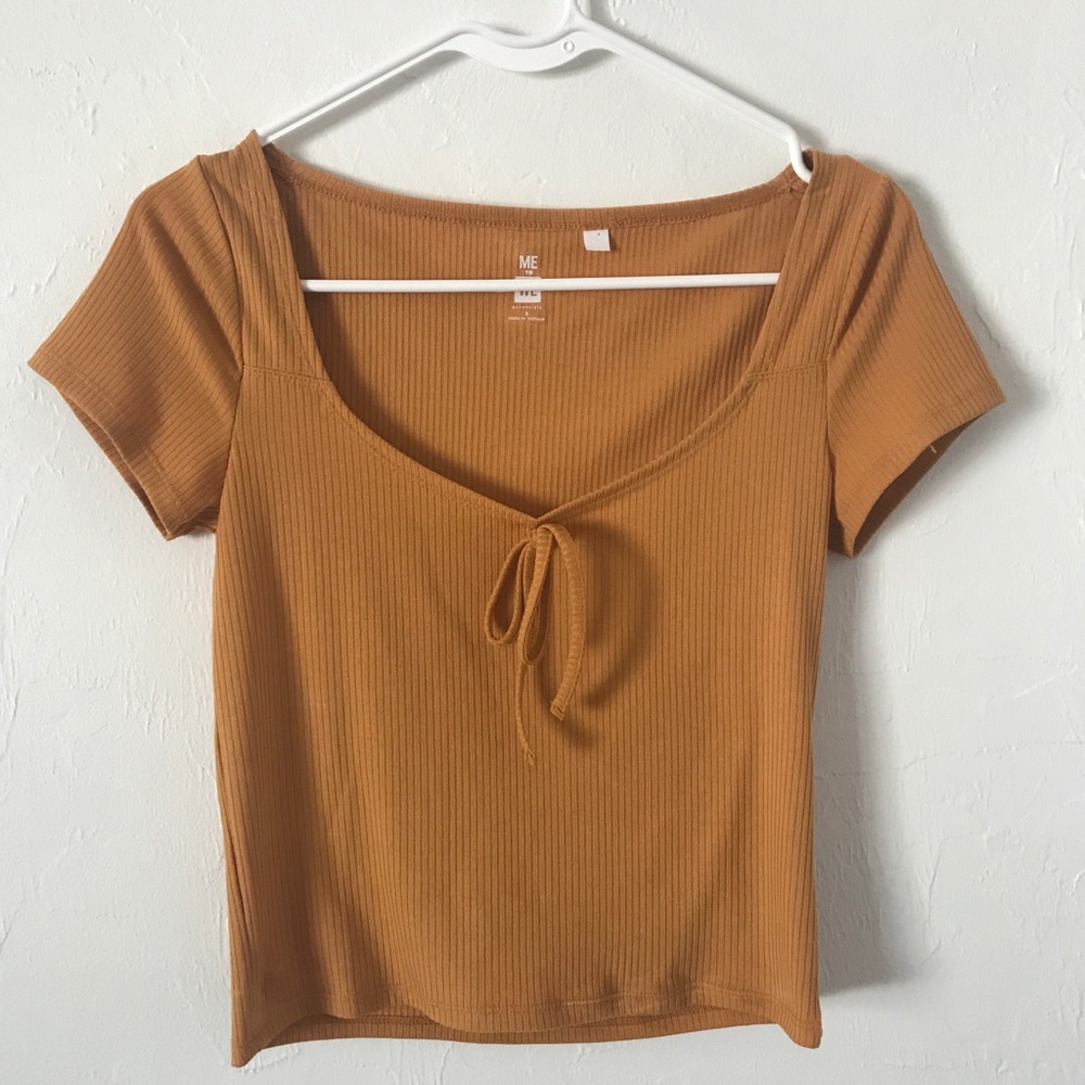Orange Pacsun top